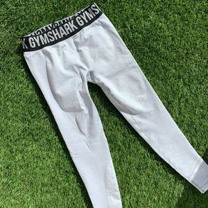 Gymshark Flex Leggings - Light Grey Marl/Black